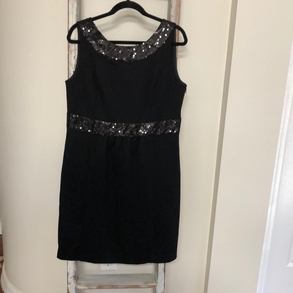 Black cocktail dress
